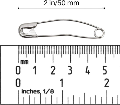 Quilting Curved Safety Pins for Quick Basting, Size 3, 100 Count...