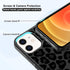Cute Punchy Black Leopard Cheetah Print Phone Case for iPhone 12 Mini Case for Preppy Girls Women 5.4"...