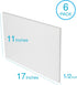 Silverlake Craft Foam Sheets - American-Made Hard Foam - 6-Pack 11x17x0.5 EPS Boards for Professional Projects & Displays...