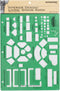 Rapidesign Interior Design Template for Living/Dining Rooms, 1 Each (R718)...
