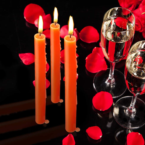 BBTO 6 Pieces Low Temperature Candles Wax Dripping Romantic Candles for Couples Lovers...