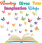 Classroom Reading Bulletin Board Set Butterfly Bulletin Board Decorations Floral Butterfly Paper Cutouts for Classroom Back to School Office Readi...