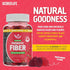 Sugar Free Prebiotic Fiber Gummies for Adults Kids Mixed Berry Flavor Plant Supplement for Women Men, Daily Digestive Health Regularity 60 Count (...