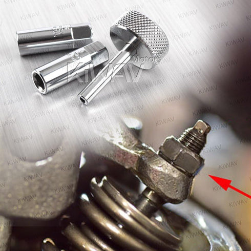 KiWAV Tappet Valve Adjustment Wrench Tool Set Timing Chrome Vanadium Steel...