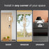 Smart Wifi Door Window Sensor Detector Alarm | Free App Alert, Works with Tuya Smart Life Devices, Compatible with Alexa, Google Home, Siri, Wirel...