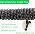 Heavy Duty Long Dog Leash 30 feet Long Leash for Dogs Outside, Reflective Long Dog Leash Long Line Dog Leash Check Cord Rope with Swivel Hook and ...