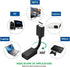 1PC HDMI Male to Female Adapter Adjustable Short HDMI Cable Supports 3D 1080P HDMI Extender for Fire TV Stick, Roku Stick, Google Chromecast, Xbox...