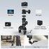 SMALLRIG Super Camera Clamp Mount, Double Ball Head Magic Arm Adapter, Fence/Desk/Tripod Mount for Monitor/Light/Camera, for Insta360, for Gopro 1...
