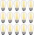 15 Pack Dimmable LED S14 Replacement Light Bulbs, Waterproof 1W Vintage Edison Bulbs for Outdoor Patio Garden String Lights, E26 Regular Medium Sc...