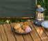 Boundless Voyage Titanium Camping Plate Dishes Saucer Lightweight Round Dinnerware Set Stackable Serving Plates Pasta Plates Travel Outdoor Home K...