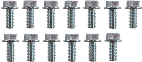 ICT Billet TH350 TH400 PAN BOLT SET Transmission Chevy Kit 13pc Standard Thread 305 327 350 383 5.0L 5.7L V8 Compatible With Chevrolet Truck Car 5...
