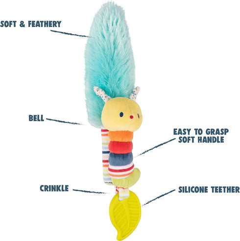 GUND Baby Tinkle Crinkle Collection The Play Together Toy Caterpillar Stuffed Animal Sensory Plush, 12"...
