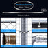 Metal Zip Ties,100 Pcs 11.8 Inch,304 Stainless Steel Zip Ties Multi-purpose Metal Cable Ties-Suitable for Outdoor Chain Link Fence and Exhaust Wra...
