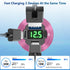 ?Green LED? 78W 12V USB Outlet Qidoe USB Charger Socket Dual PD 30W & 18W Quick Charge 3.0 with Voltmeter Metal Body Switch Waterproof Car Charger...