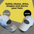 Hat Washer for Washing Machine, Cap Washer, Baseball Cap Washers, Baseball Hat Cleaner/Cleaning Protector (Black (1-Pack))...