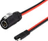 zdyCGTime 2 Pin Power Industrial Circular Connector to SAE Cable for Solar Panel Suitcase and Grand Design, Fit for Furrion, Forrest River RV Sola...