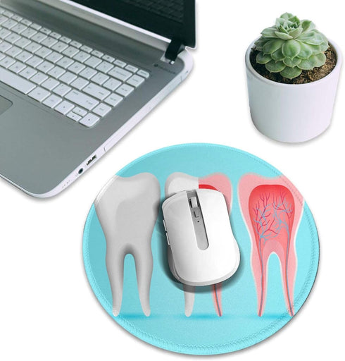 Mouse Pad, Dentist Tooth Mouse Pads Mousepad, Anti-Slip Rubber Mouse Mat Desk Pad for Gaming Office Laptop Computer...