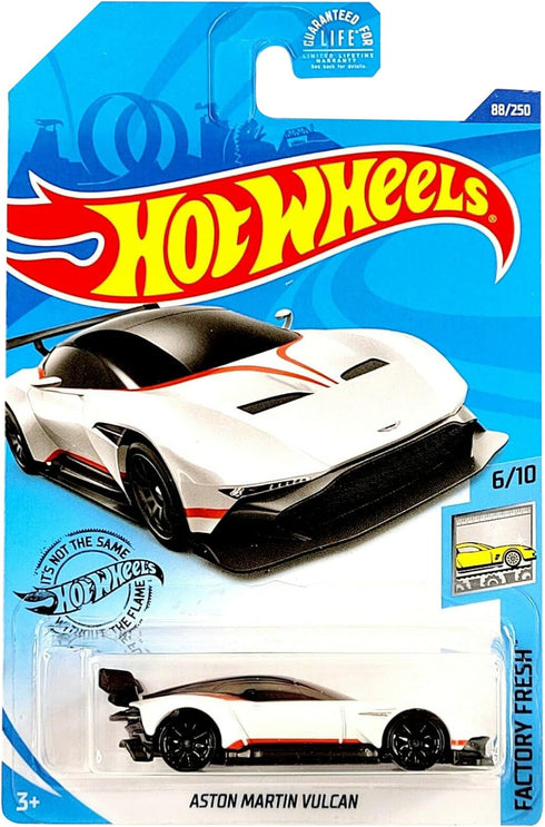 Hot Wheels 2020 Factory Fresh Aston Martin Vulcan, White 88/250...