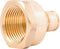 SharkBite 1/2 Inch x 3/4 Inch Expansion FNPT Adapter Fitting for PEX-A Pipe, Brass Plumbing Fittings, Female NPT Adapter for PEX-A Tubing, UAB068L...