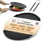 Beckon Ware | USA Brand | 13-Inch Black, Fit Pans (12" to 13") Silicone Grease Splatter Guard for Frying Pan and Stove...