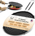 Beckon Ware | USA Brand | 13-Inch Black, Fit Pans (12" to 13") Silicone Grease Splatter Guard for Frying Pan and Stove...
