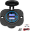 Dual USB Socket 12V Marine Outlet with Switch Golf Cart USB Port 12 Volt DC Car Charger Mount Waterproof Cigarette Lighter Power Adapter DIY Kit F...
