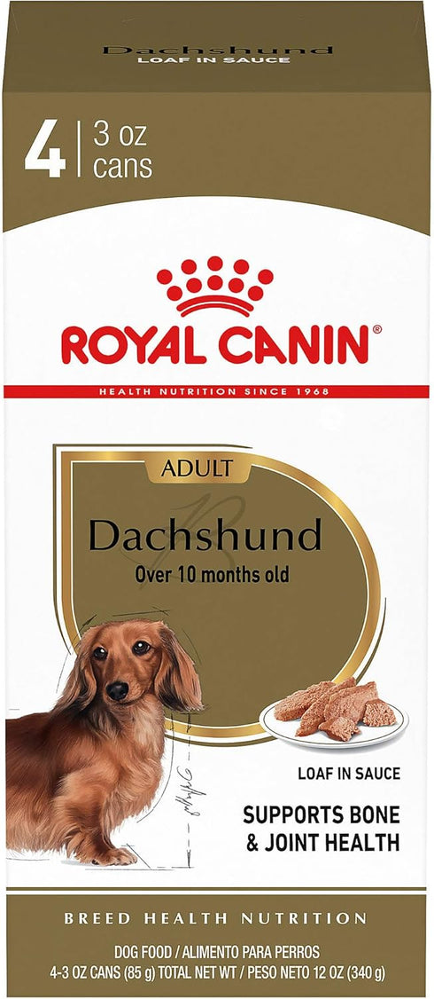 Royal Canin Dachshund Adult Breed Specific Wet Dog Food, 3 oz. can...