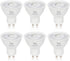 Simba Lighting LED GU10 5W Dimmable Spot Light Bulb (6 Pack) Halogen 50W Replacement MR16 Shape for Accent, Recessed, Track Lighting, 38° Beam Ang...