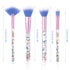 Makeup Brushes Set Crystal Handle, 7 Pcs Clear Crystal Face Powder Eye Shadow Concealer Highlight Make Up Brushes Tool Kit for Girls Teen Gift...