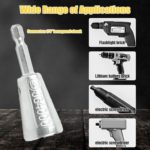 Wire Twister Tool for Drill, Wire Twisting Tool Wire Twister Wire Connector, Wire Stripper Tool Wire Nut Twister Spin Twist Wire Socket for Electr...