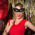 Fully Assembled 50th Birthday Photo Booth Props - Set of 30 - Black & Gold Selfie Signs - 50th Party Supplies & Decorations - Cute Bday Designs wi...