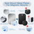 OWLKELA Mount Metal Plate for Phone Magnet Car Mount Holder Cradle with Adhesive, Universal Replacement Sticker Compatible with Magnetic Mounts - ...
