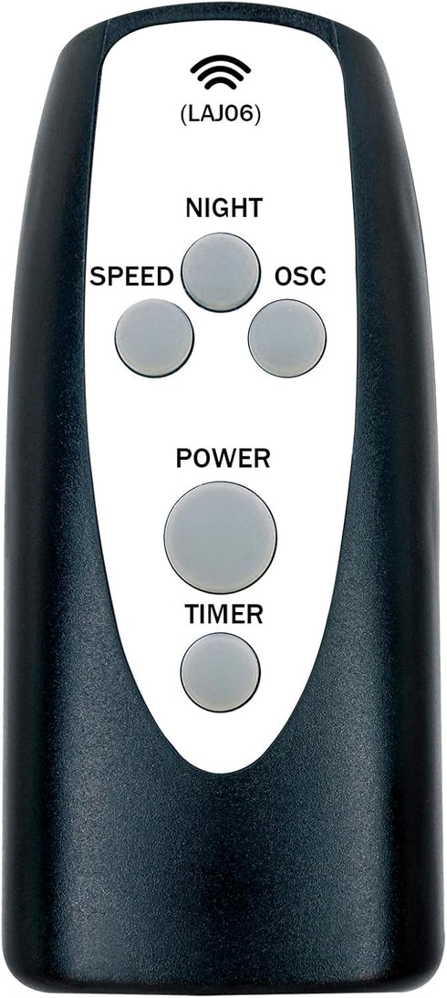Replacement Remote Control for Lasko 2033666D 2033666C T42050 T36205 T42552 T42951 T42952 T42954 T42964 T48312 T48322 T48332 T48312 T48314 Oscilla...