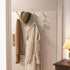 Gold Coat Hooks Wall Mount - Wall Hooks for Hanging, Heavy Duty Hooks, Mudroom Hooks, Metal Hooks for Hanging Clothes, Towels, Hats, Keys, Coats,4...