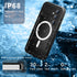 NINKI Compatible Samsung Galaxy S24 Waterproof Case with Magnetic Magsafe Charging,IP68 Waterproof Case for Samsung S24 Case Phone Case for Samsun...