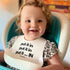 Ms Rachel - Miss Rachel - Mrs Rachel - Inspired Put It In Silicone Baby Feeding Bib...