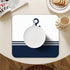 Nautical Dish Drying Mat - Nautical Anchor Absorbent Dish Drying Mat for Kitchen Counter, Coffee Bar Mat, Coffee Maker Mat for Countertops, Dish R...