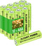 AAA Rechargeable Battery, 1.2v Ni-MH Solar Batteries, Low Self-Discharge, Pre-Charged Triple A Battery for Solar Pathway Lights, Outdoor Solar Lig...