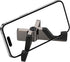 Portable Cell Phone Stand,Zinc Alloy iPhone Stand for Desk, Mini Size Foldable Phone Holder for Desk, Compatible with All iPhone Android Phones 4"...