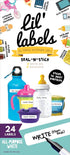 Removeable, Write-On Food Labels, Waterproof, Multipurpose, Freezer Safe, Self-Laminating Label, Dishwasher-Safe for Home Organization and Kitchen...