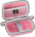 Aproca Pink Digital Camera Case, for VAHOIALD Digital Camera/BEVLXNIV Digital Baby Camera Kids Video Camera-Travel Storage Protective case...