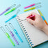 25 Pcs Mini Pens Ballpoint Bulk Pocket Colorful Mini Pen with Keyring Black Ink 1.0 mm Mini Keychain Pen for Badge Office School Teacher Classroom...