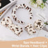 Canitor Spa Headband Wrist Bands Set with Hair Clips Skincare Headband for Washing Face Non Slip Puffy Terry Cloth Makeup Headband Cute Women Teen...