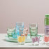 Bormioli Rocco Rock Bar 9.25 oz. Rocks Stackable Tempered Beverage Glasses for Cold Drinks, Water, and Cocktails, Set of 6, Mint Green...