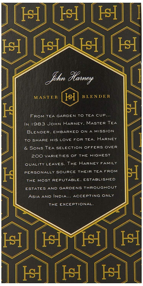 Harney & Son's Masala Chai Box of 20 Teabags Two Pack (40 Total) - Spicy Black Tea Blend With Cardamom, Vanilla, and Zesty Spices - 20 Wrapped Tea...