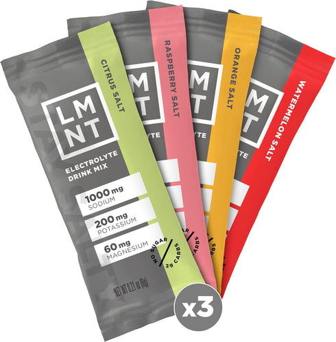 Drink LMNT Zero Sugar Electrolytes - Variety Pack | Drink Mix | 12-Count...