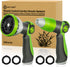 AUTOMAN Garden Hose Nozzle - 2 Pack, Thumb Control Sprayer, Slip-Resistant Water Nozzle, Extra 4 Washers, for Watering Plants Lawn & Garden, Clean...