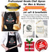 Funny Baking Aprons for Women Men, Cute Baking Gifts for Bakers, Kitchen Cooking Aprons with 2 Pockets - Birthday Housewarming Gifts for Wife Mom ...