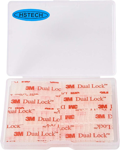 16 Pcs EZ Pass/IPass/IZoom Toll Tag Mounting Kit - Reclosable Fastener Peel and Stick Adhesive Dual Lock Tape Strips...