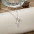 Sterling Silver Dainty Cross Necklace for Girls, Baptism Gifts for Girl, First Communion, Confirmation Gifts for Teenage Girl, Easter Jewelry Chri...